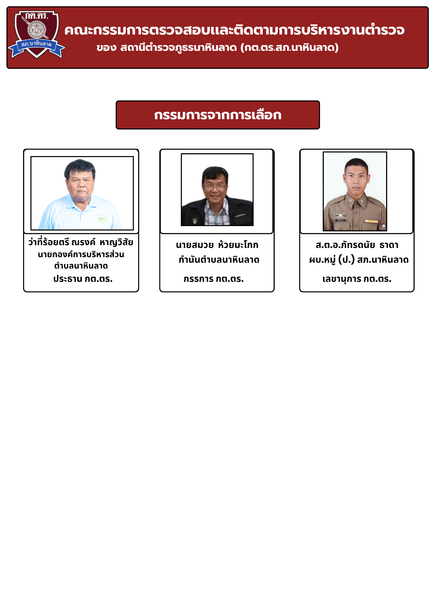 คณะกรรมการ กต.ตร. ชุดที่ 2